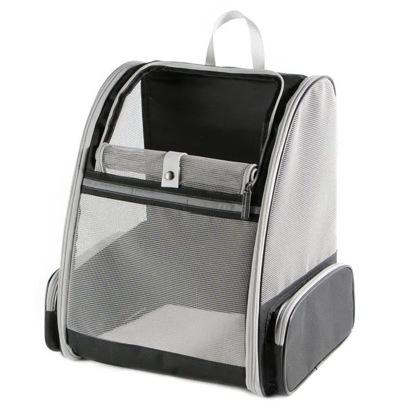 

Pet Carrier Backpack for Dogs and Cats Puppies Fully Ventilated Mesh Designed for Outdoor Travel Hiking Walking Use