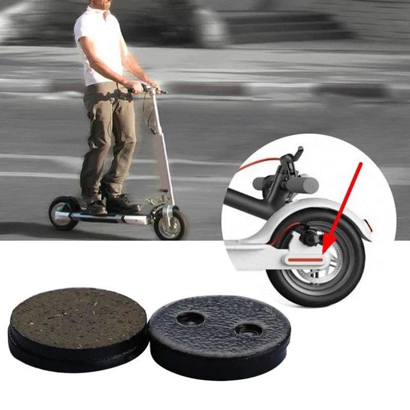 For Xiaomi M365 PRO Electric Scooter Brake Pads Rear Wheel Pro Disc Friction Plates 2 Accessories Semi-Metall | Спорт и развлечения