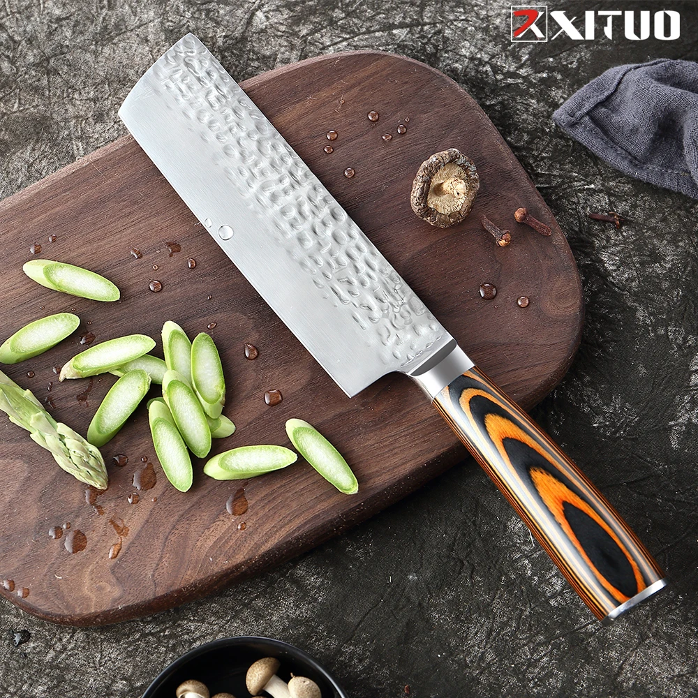 Кухонный нож домашний Мясницкий изобретательный кузнечный шеф повара ножи из