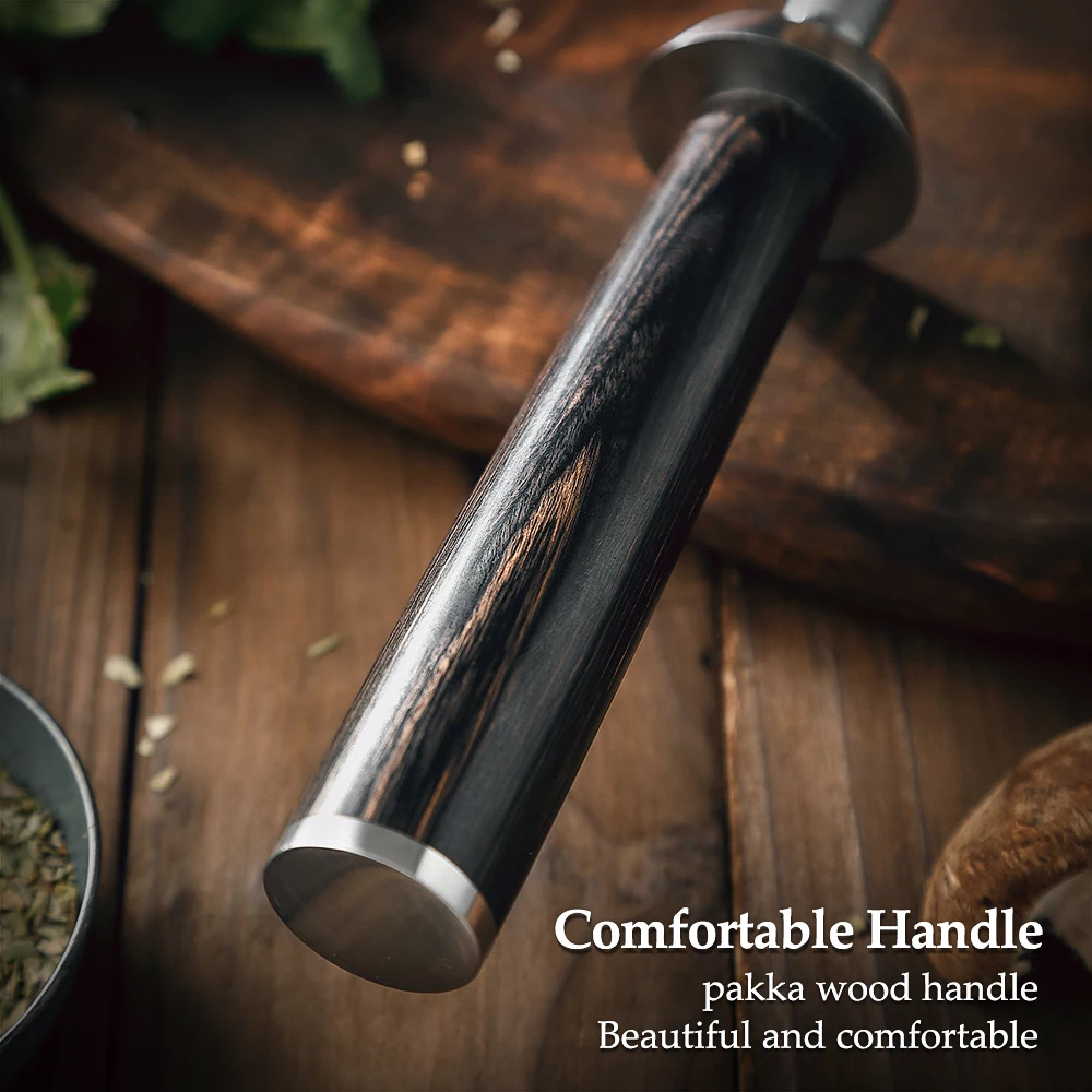 Точилка для ножей XINZUO алмазная Ножеточка с рукояткой 9 дюймов домашнего