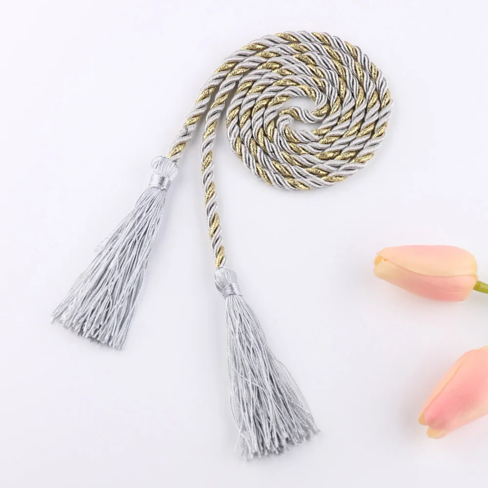 One Pair 135 Cm Curtain Tie Backs Tassel Rope Living Room Bedroom Decoration Cortinas Con Flecos Atados | Дом и сад
