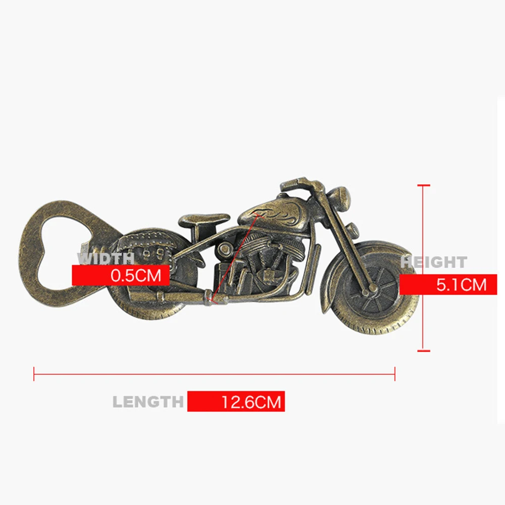 Vintage Metal Motorcycle Beer Bottle Opener Holiday Party Gift Bar Kitchen Tool Unique Creative | Дом и сад