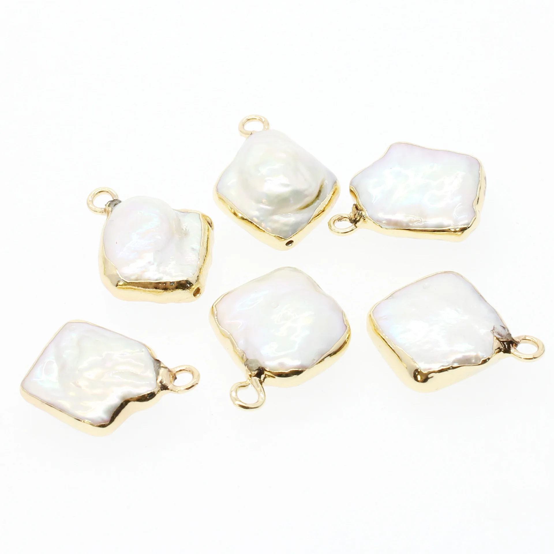 2019 новые шармы Подвеска из натурального пресноводного жемчуга амулеты Размер 12*20