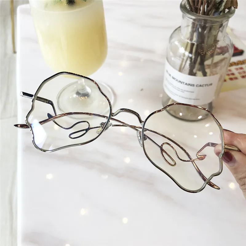 

2021 New Sunglasses Women Rimless Round Eyewear Gradient Brown Pink Rimless Sun Glasses for Female Gift Brand Designer Uv400