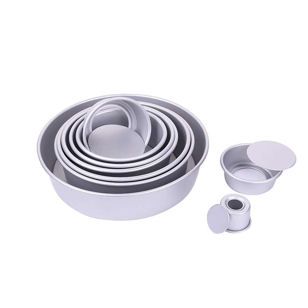 

Heightened Round Cake Mold Non-Stick Baking 4/5/6/7/8/9/10 Inch Mousse Tart Cake Mold Removable Bottom Baking Tray Baking Tools