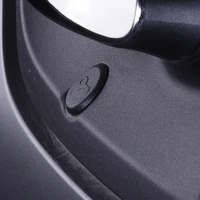 car main driver door key hole cover shell styling decoration for mercedes smart fortwo 451 453 exterior modification accessories