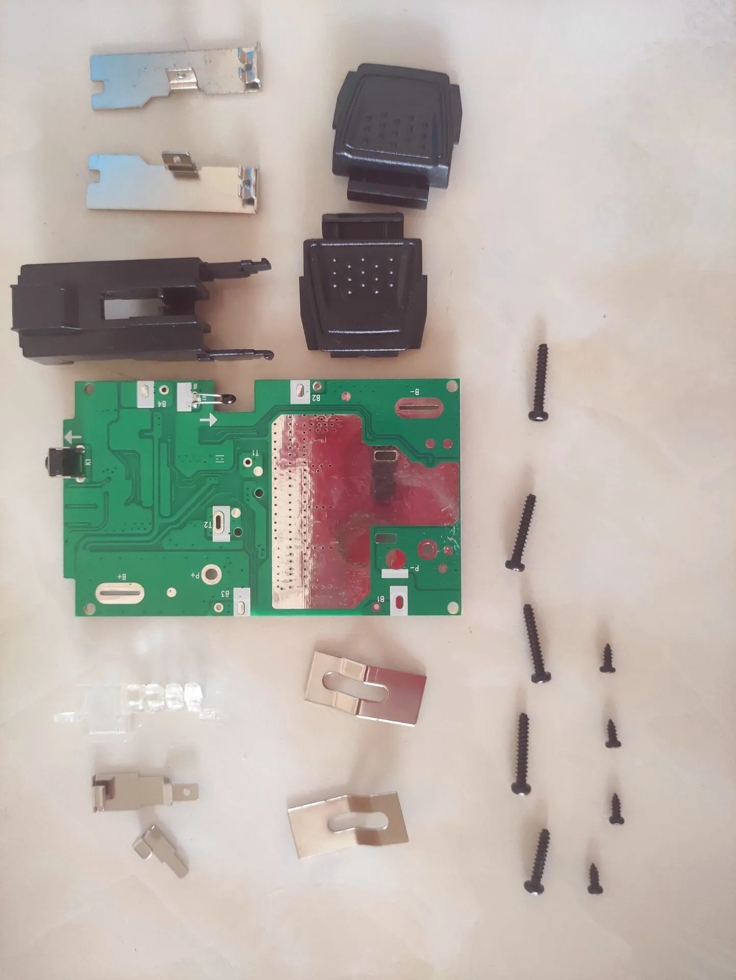 Чехол PCB board для литий ионного аккумулятора RYOBI P108/P10318V (2 уровня) 10 элементного