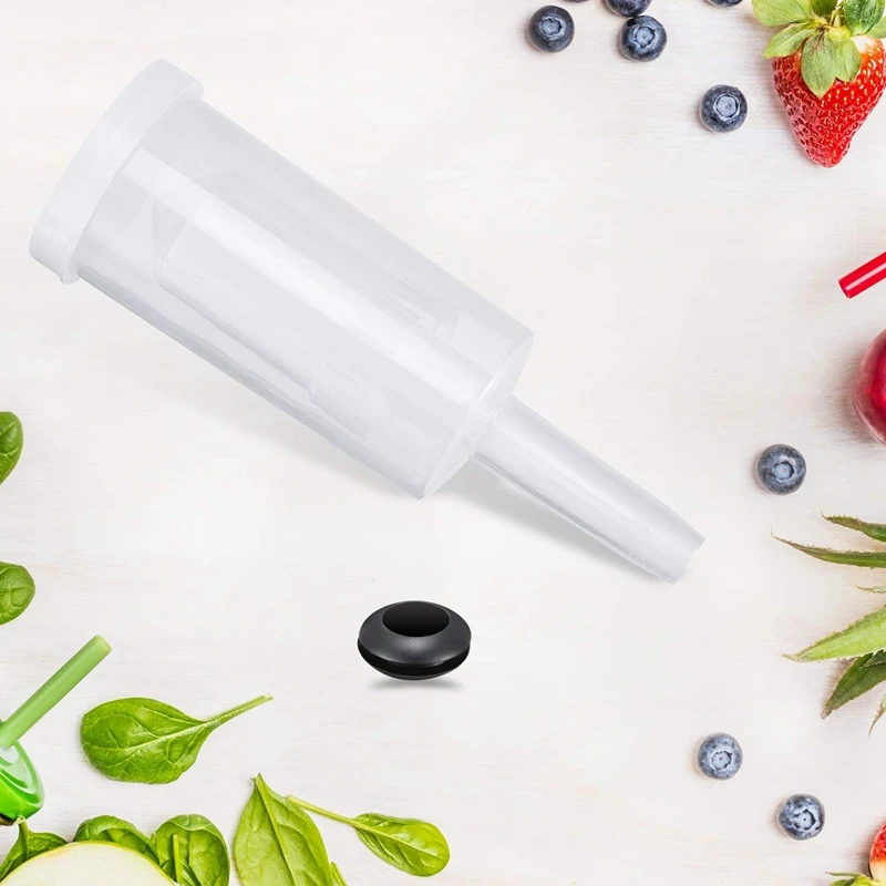 Retail 50 Pack Airlock Grommet Fermenter Cover Ring for Mason Jars Straws Beer Wine Plastic Barrel Cooker 1 | Обустройство дома