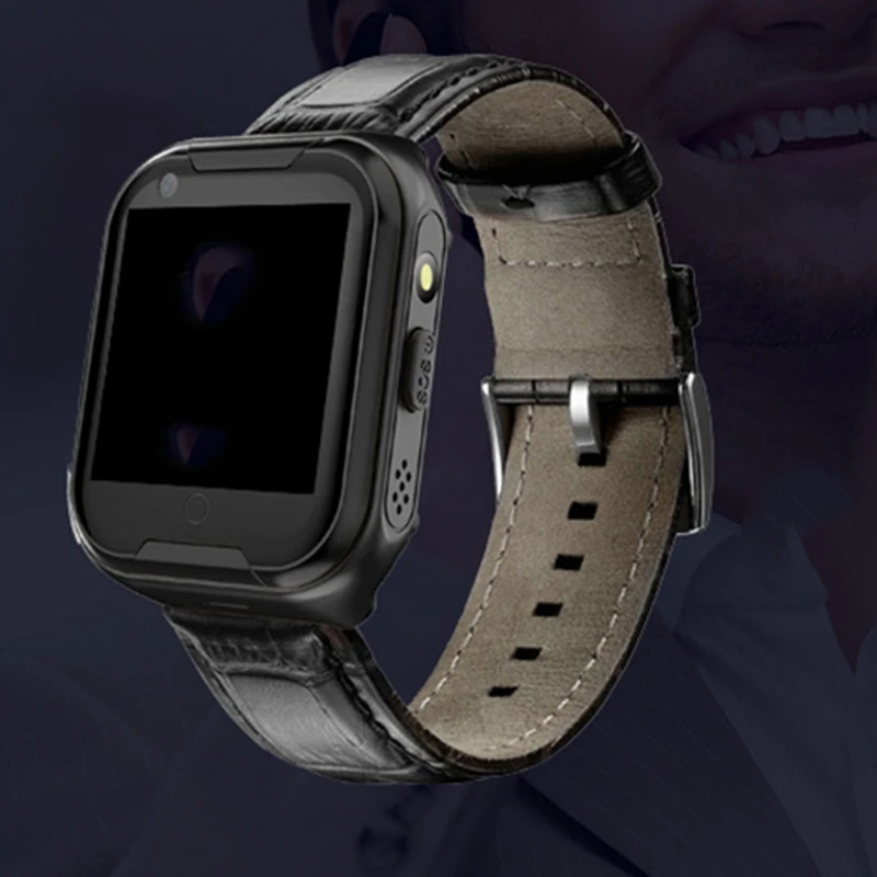 Смарт-часы 4G для пожилых людей с пульсометром и GPS-трекером часы голосовым вводом