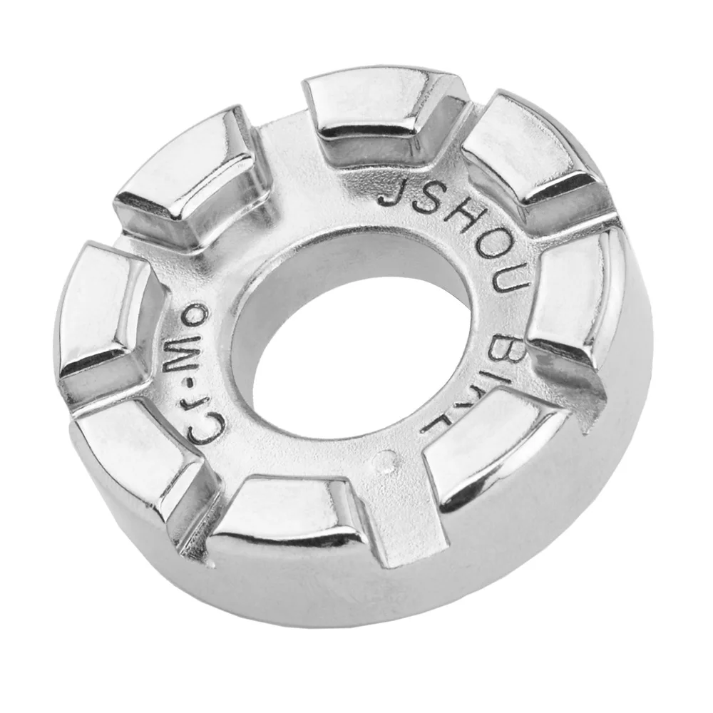 

Ключ JSHOU для велосипедных спиц, хром-молибденовая сталь, 8 направляющих, соска, инструмент для ремонта велосипеда, аксессуары для велосипедн...