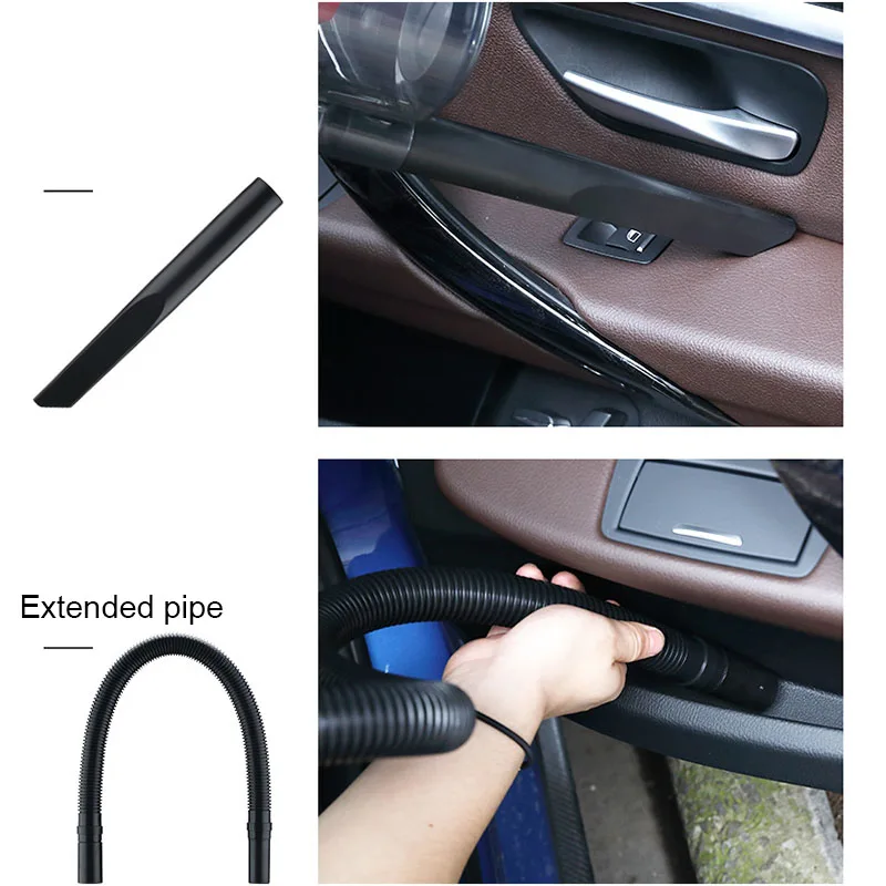 Портативный автомобильный пылесос для сухой и влажной уборки 150 Вт 6000 па с шнуром