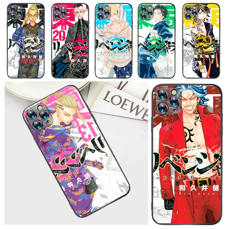

Tokyo Revengers Takemichi Atsushi Hinata Takemichi Hanagaki Phone Case For iPhone 7 8 Plus 6 6S Coque Cases Back Cover Soft TPU