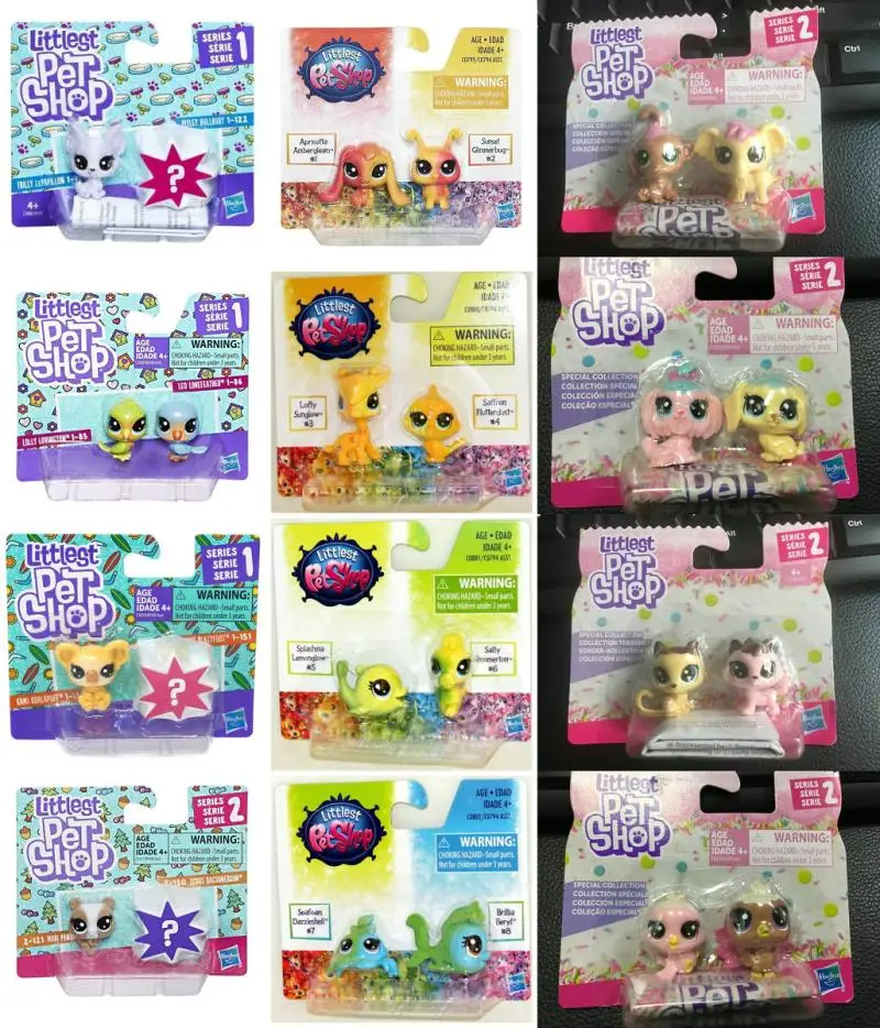 

Hasbro Littlest Pet Shop LPS Kawaii Cute Q-Version Dogs Blind Box Doll Gifts Toy Model Anime Figures Favorites Collect Ornaments
