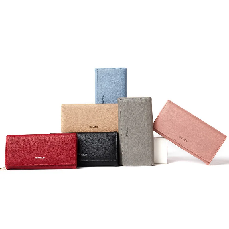 YIZHONG роскошные кожаные женские длинные кошельки и женский клатч кошелек Дамский