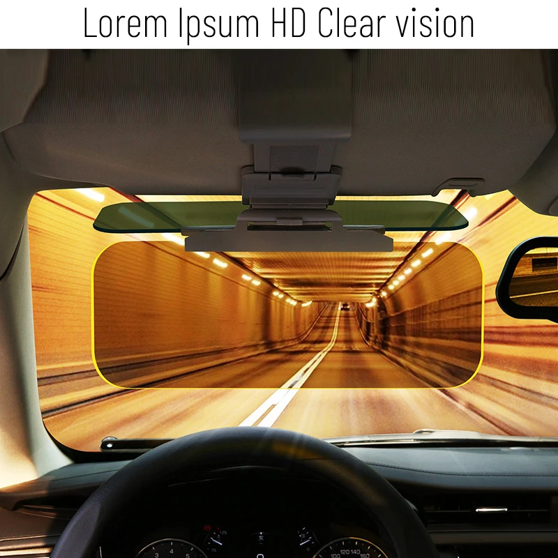 Новинка 2020 антибликовый автомобильный солнцезащитный козырек 2 в 1 ослепительные