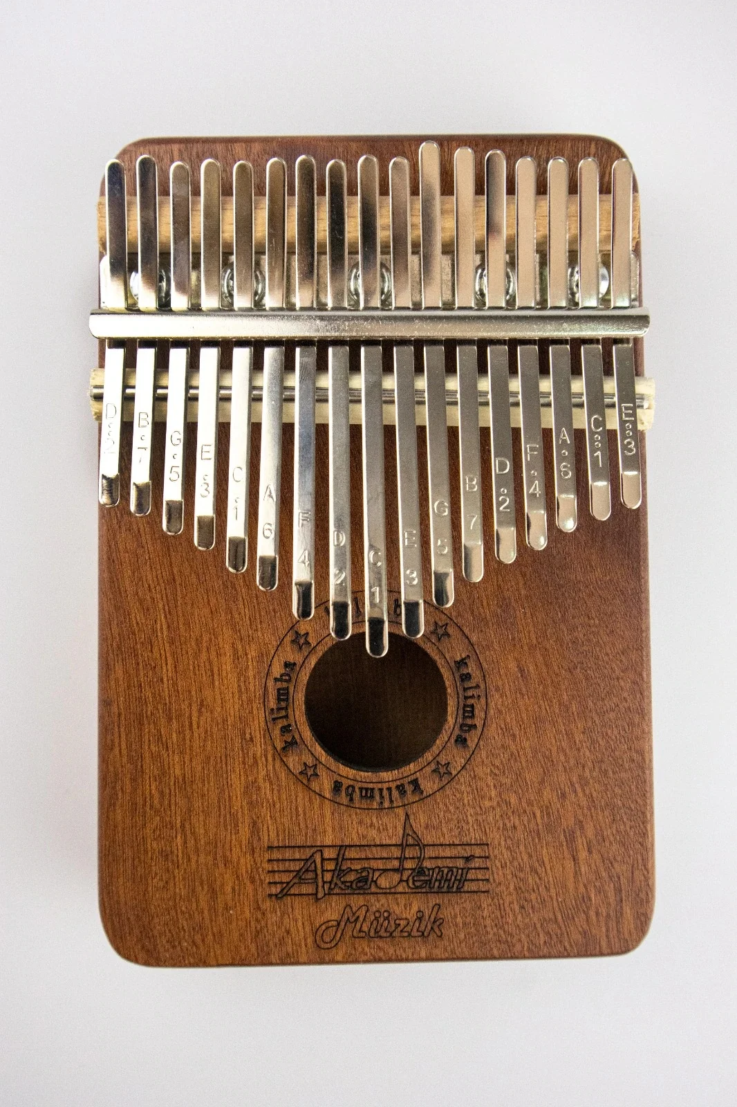 Академия 17 клавиш Maun Kalimba (метод 64 страницы) музыкальный инструмент высокое