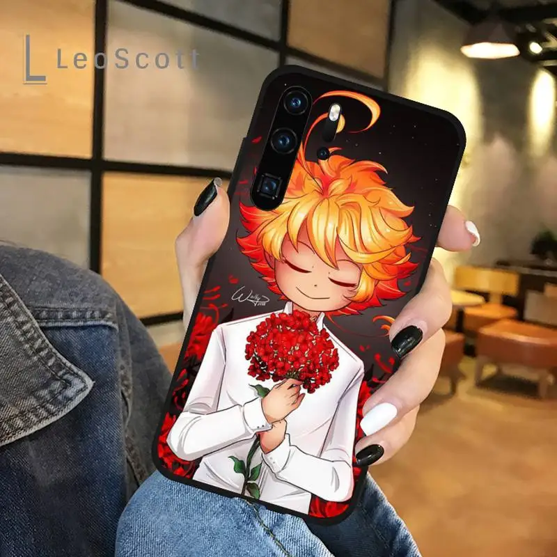 

Anime The Promised Neverland cute Phone Cases For Huawei honor Mate P 9 10 20 30 40 Pro 10i 7 8 a x Lite nova 5t