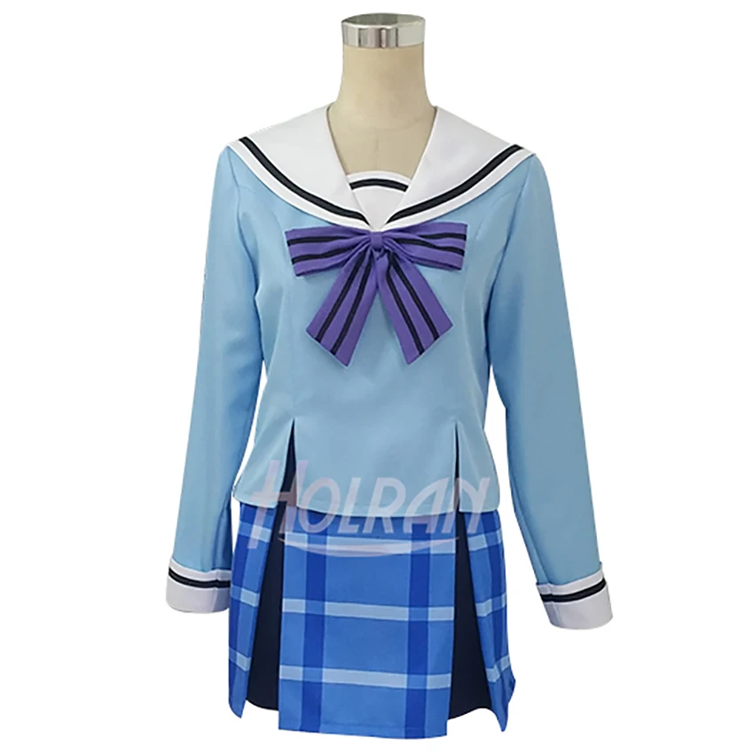 Happy Sugar Life Cosplay Costume Anime Cosplay Koube Shio Cosplay Women sailor dress School Uniform Outfit Custom Made