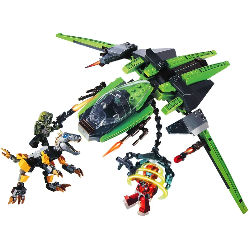 

Kre-o Transformers Dino Force Grimlock Street Attack 196 Pieces Kids Assemble Building Blocks DIY Toy A6955