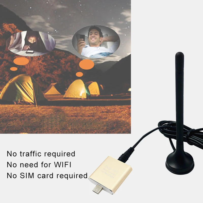 DVB-T2 HD цифровой ТВ-тюнер спутниковый приемник планшет Pad TV HDTV ключ с микро USB для Android мобильного телефона и ipad видео
