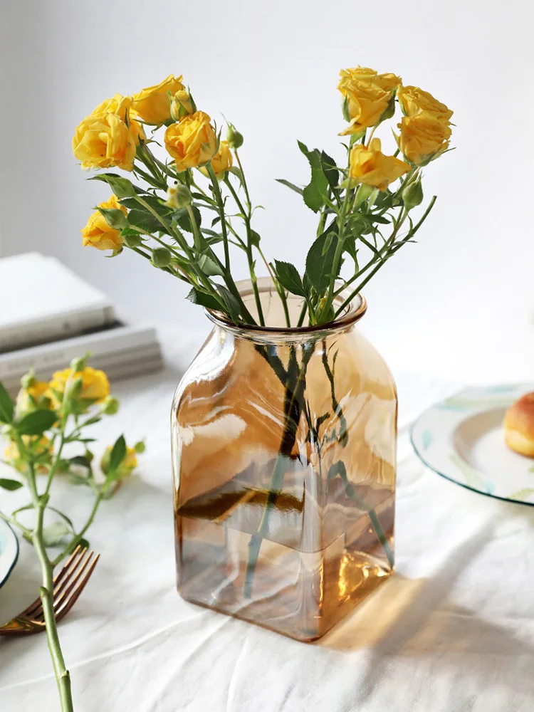 Декоративные аксессуары для гостиной стеклянная ваза с лазерной симфонией