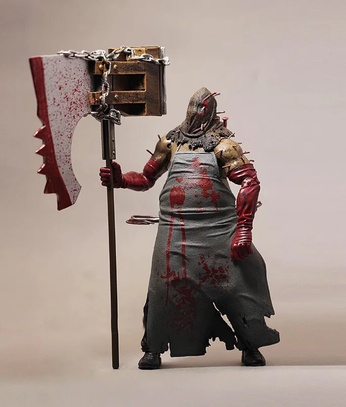 20 см NECA игра зомби Мясник ПВХ фигурка игрушки топор палач зомби Мясник фигурка украшения модель игрушки для ребенка подарок