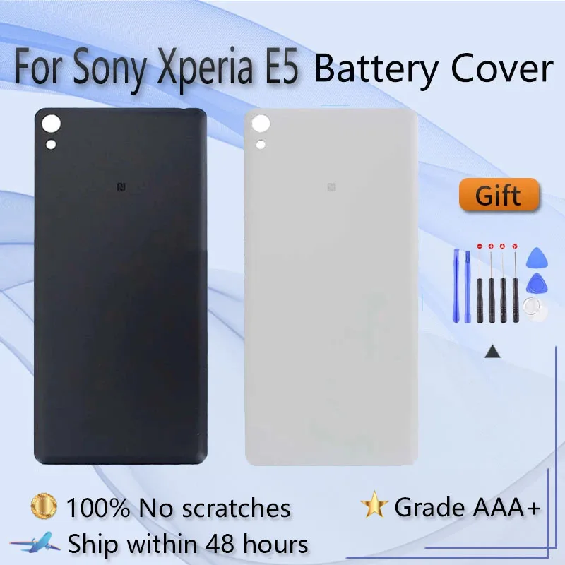 

Задняя крышка батарейного отсека для Sony Xperia E5 F3311 F3313 C1604 с запасными частями, задняя Замена корпуса для Sony Xperia E5