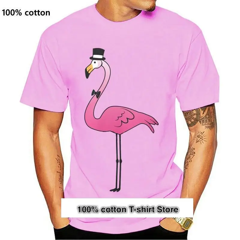 Camiseta de flamenco rosa para hombre y mujer, ropa de novia +...