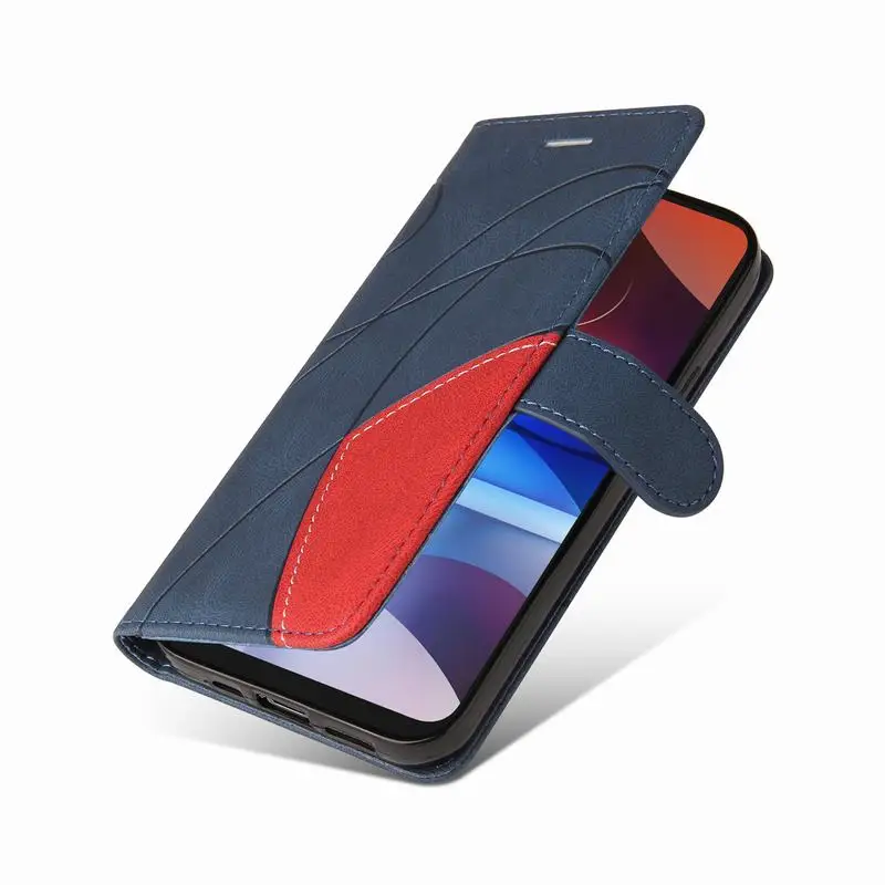 Чехол-Кошелек для Mototola Moto E7 Power кожаный флип-чехол Plus E 7 роскошный Магнитный чехол