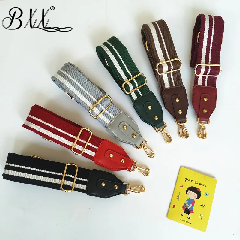 BXX 2019 Полосатые Ремни сумка части пакет приносить ремень одно плечо мессенджер