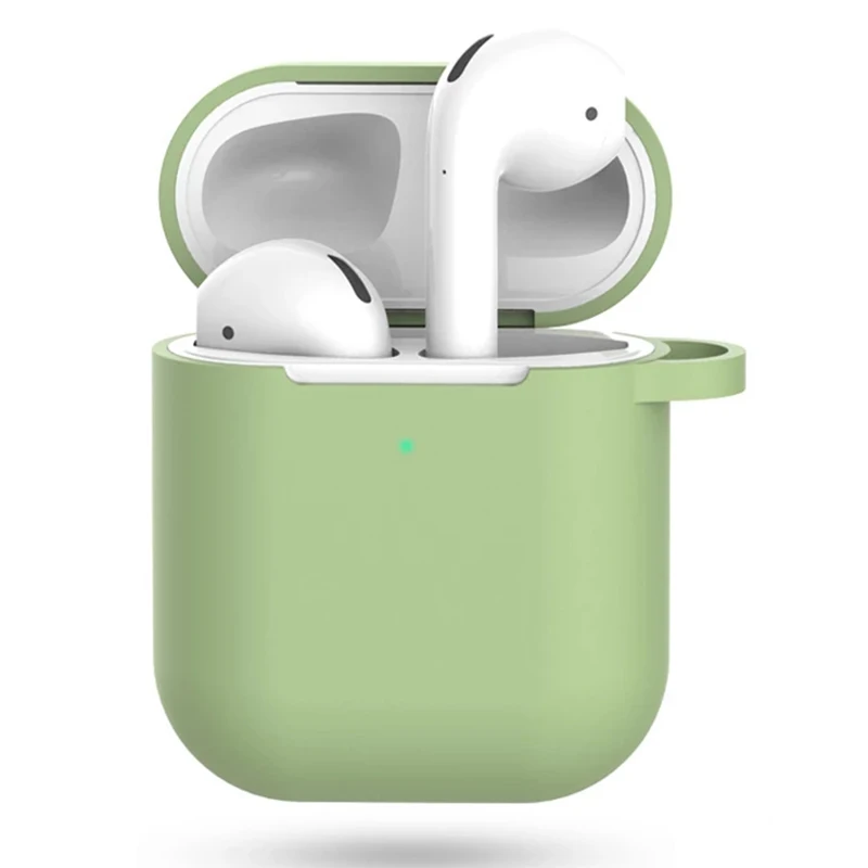 Мягкий силиконовый чехол s для Apple Airpods 1 2 защитный AirPods беспроводных Bluetooth