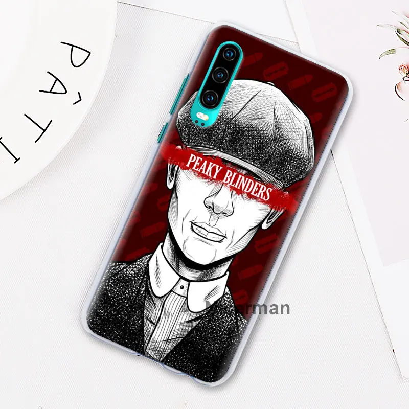 Peaky bliners логотип с крестом Чехлы для huawei P30 P20 Lite P30 Pro P10 P9 Lite P Smart Plus жесткий чехол
