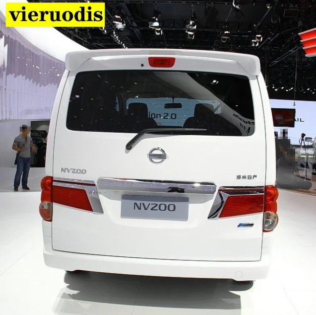 Для Nissan NV200 2010 2014 ABS пластик Высокое качество Неокрашенный задний Багажник крыло