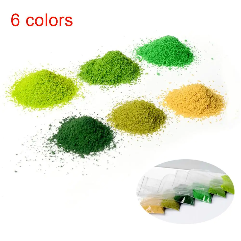 

500g Artificial Grass Powder Turf DIY Fairy Garden Landscape Sandbox DIY Landscape Decor Set Handicraft Toy Ornament