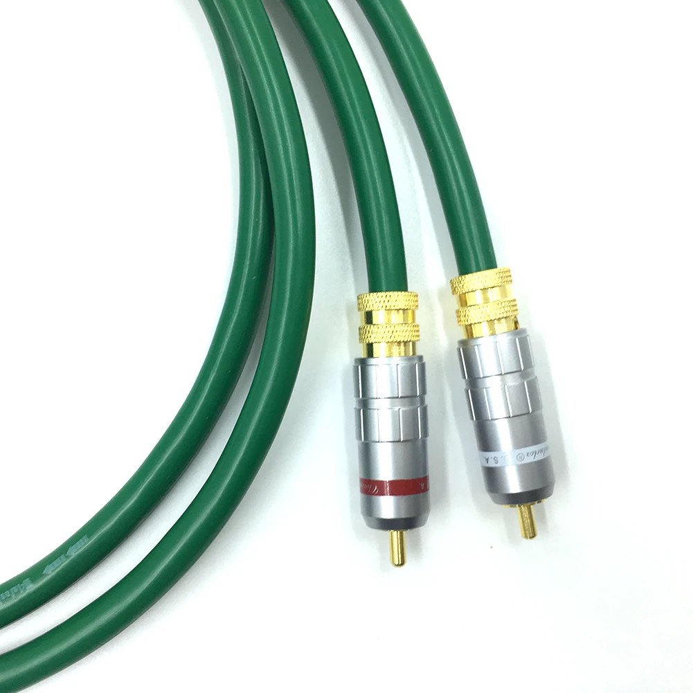 Высококачественный аудиокабель Hifi из 2328 чистой меди HiFi с разъемом RCA |