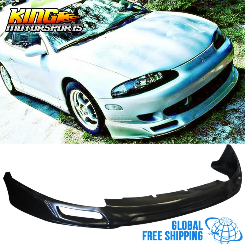 Подходит для 95-96 Mitsubishi Eclipse переднего бампера губ Spoler боди Vip стиль ПУ Global