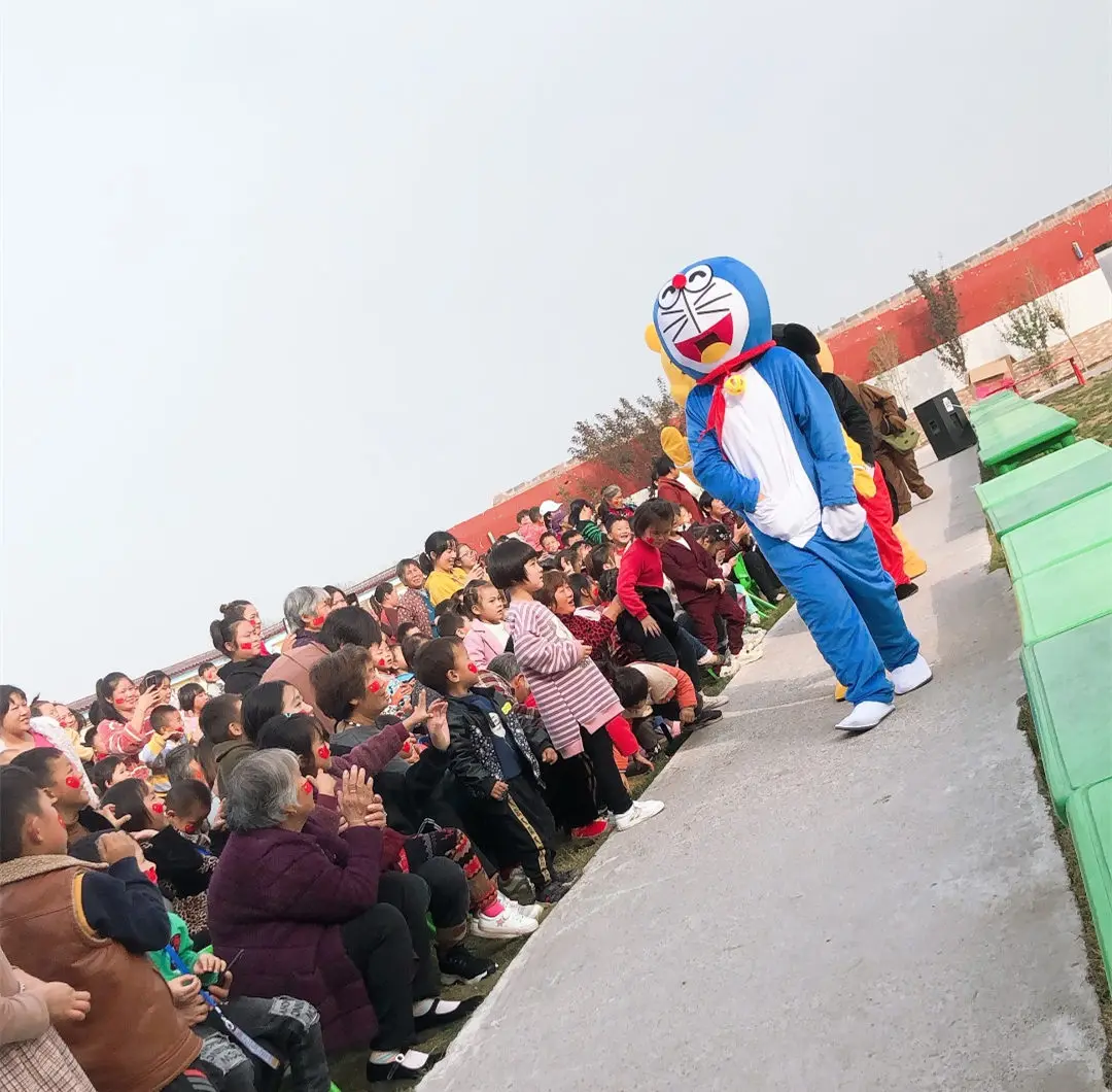 

[TML] Cosplay Doraemon Cartoon character costume Robot Cat Mascot Costume Advertising Costume Party Costume Animal carnival toy
