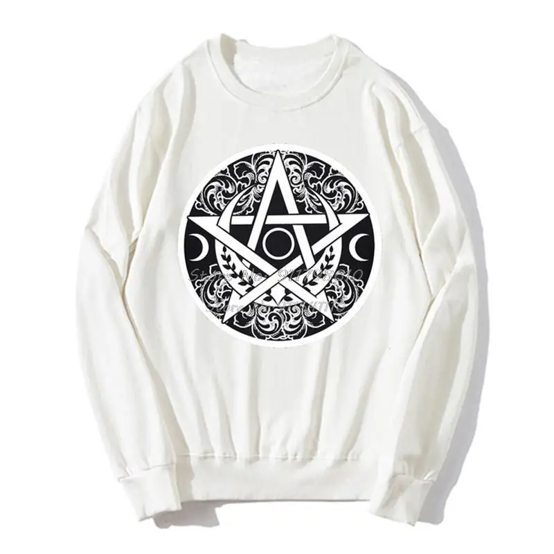 Толстовка с капюшоном в стиле Фэнтези из фильма Ведьмы пентаграмма-Пентакль