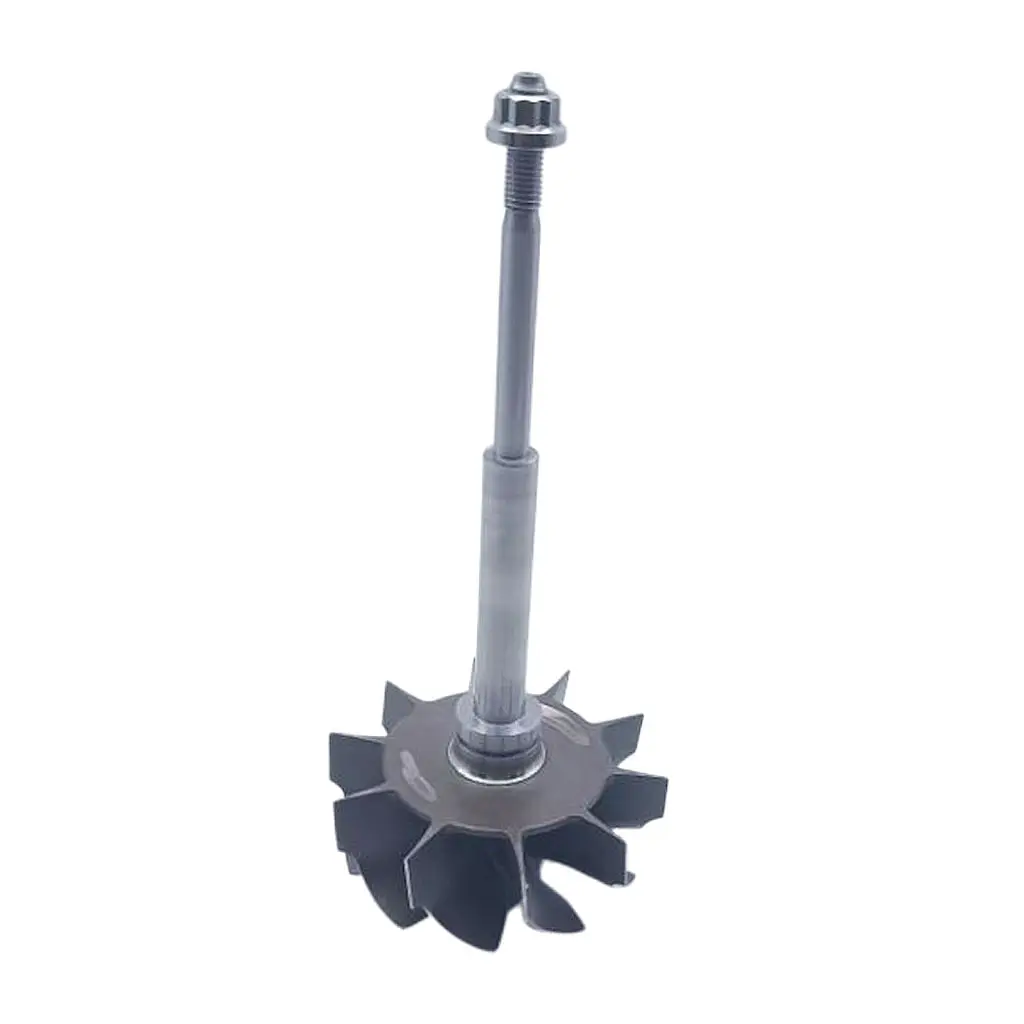 

Wheel & Shaft For HX40 HX40W H1E H1C Turbo 67mm* 76 Mm 10 Blade