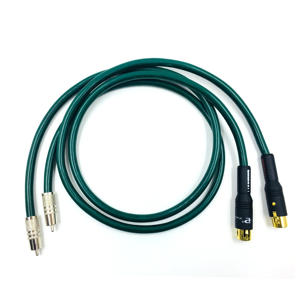 Кабель Colleimage Hifi FURUTECH OCC XLR Hi-end XLR-RCA аудиокабель 3-контактный 2 XLR-2RCA | Электроника