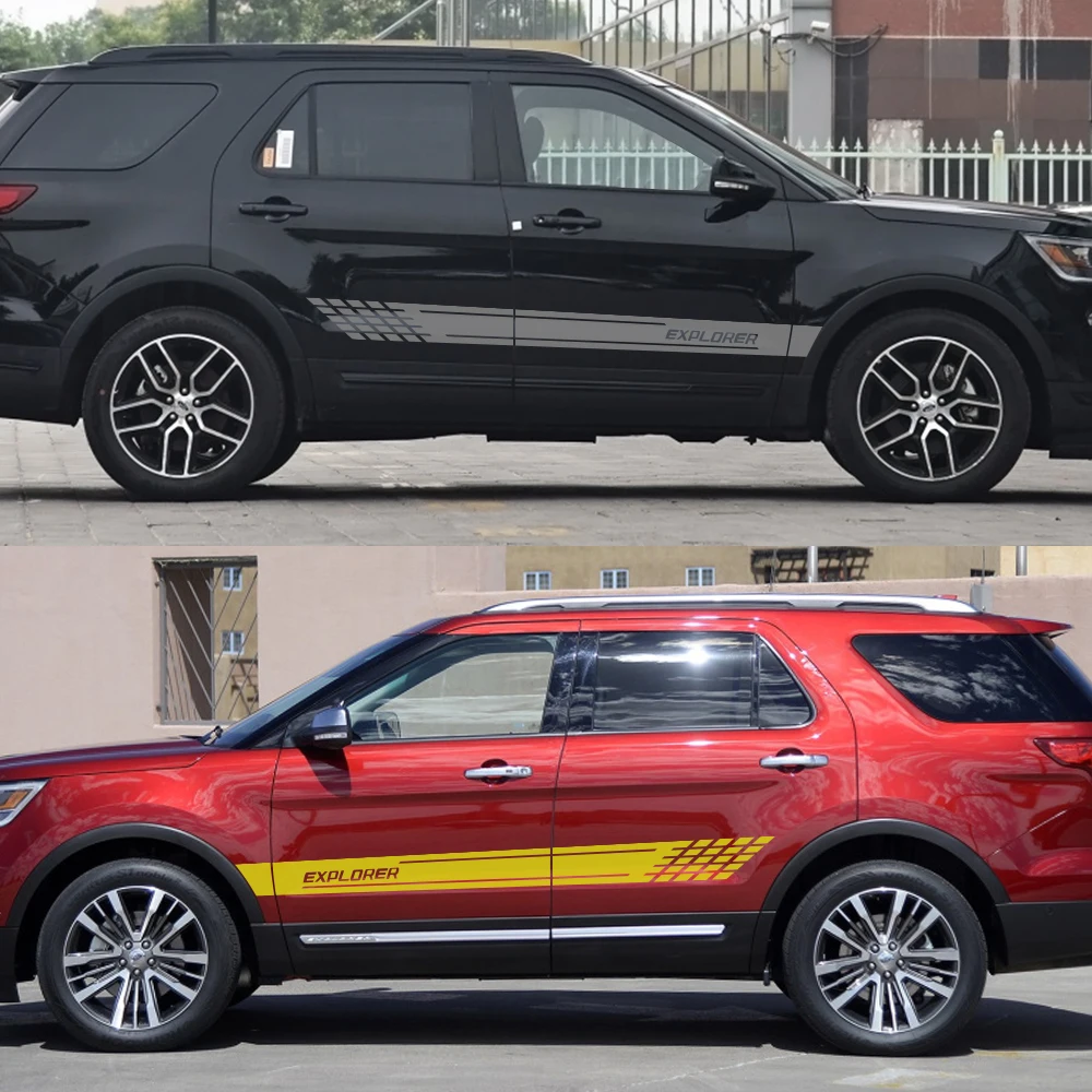 2 шт. автомобильные виниловые наклейки на Ford Explorer | Автомобили и мотоциклы