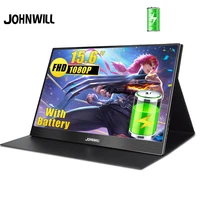portable monitor 15 6 inch touch battery type usb c hdmi ips lcd 1080p pc gaming display for ps4 laptop switch xbox
