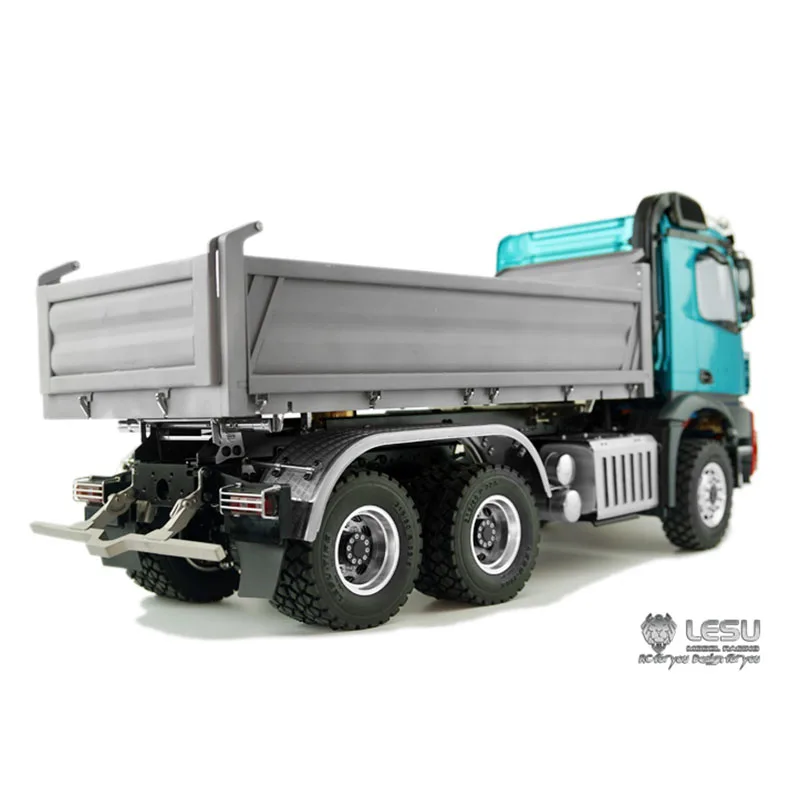 1/14 LESU RC Mercedes Benz 3348 6x6 трёхмерный самосвал без кабины | Игрушки и хобби