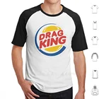 Футболка Drag King 6xl, крутая хлопковая футболка, популярный стержень, гоночная Тяговая лента, Тяговая лента, Дрифтинг, импорт мышечной машины, крыса, стержень, модель 1932