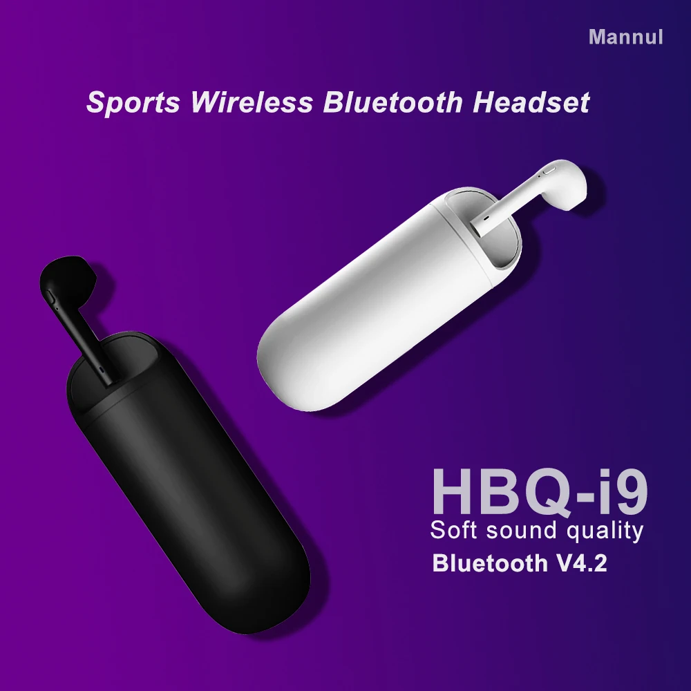 Спортивные Bluetooth-наушники HEYPOD беспроводные музыкальные стереонаушники TWS с