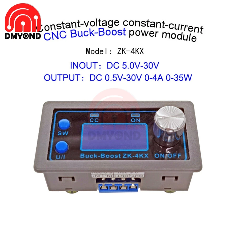DC 12V 24V LCD постоянный ток напряжения CNC индикатор Регулируемый понижающий