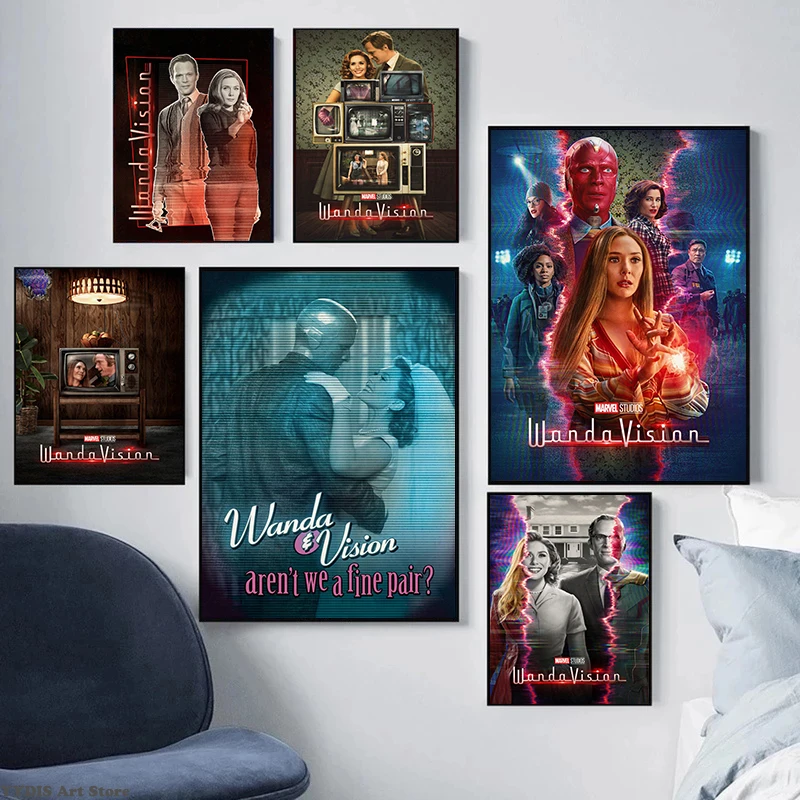 Картина из страз 5D «сделай сам», Настенная картина из аниме «мстители» Disney, постер для ТВ-шоу, мозаика для украшения дома