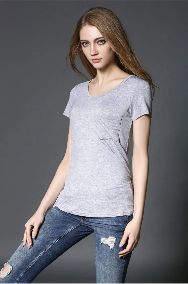 

Classic Fashion Summer Ladies Leisure Breathable Short Sleeve T-shirt