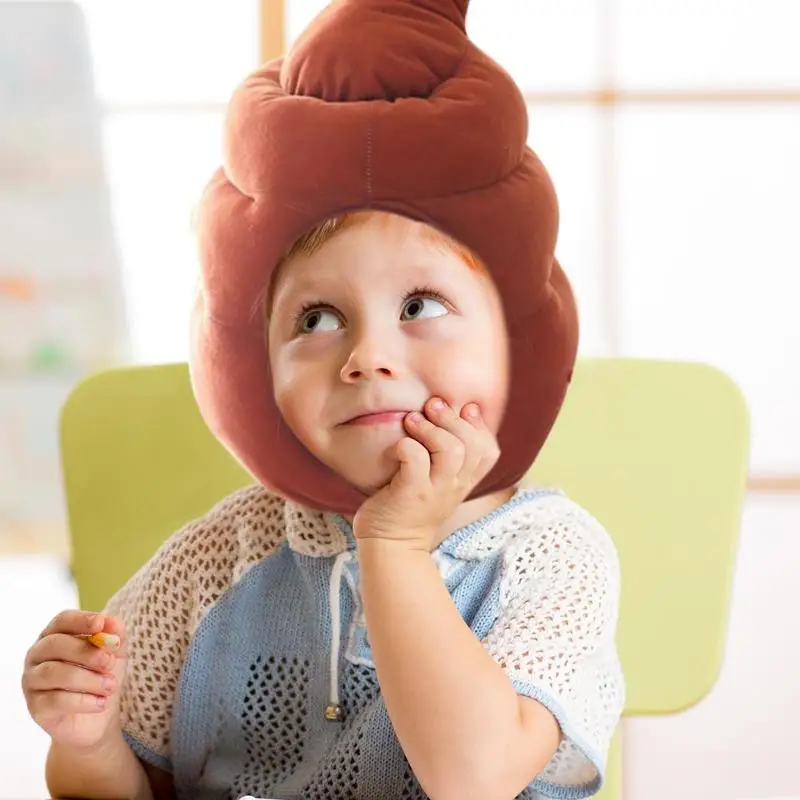 1 шт. шляпа форма говна костюмы реквизит Плюшевые игрушки искусственные фекалии