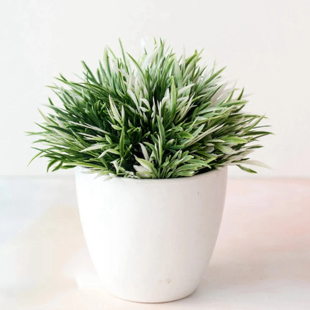 Искусственный растительный набор в горшках 32 головки имитация растений шар для